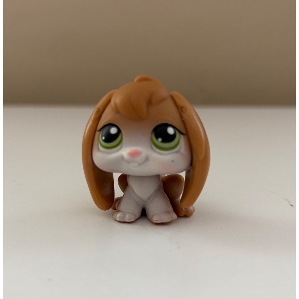 Littlest Pet Shop Rabbit #185 Brown 2007 Hasbro Authentic G2